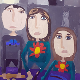 Рисунок "Моя семья" на конкурс "Конкурс творческого рисунка “Свободная тема-2021”"