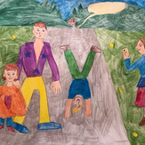 Рисунок "Моя семья" на конкурс "Конкурс творческого рисунка “Моя Семья - 2019”"