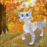 Рисунок "Кот в лесу" на конкурс "Конкурс творческого рисунка “Свободная тема-2020”"