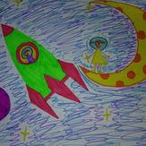 Рисунок "Волшебный сон" на конкурс "Конкурс детского рисунка "Рисовашки - 1-6 серии""