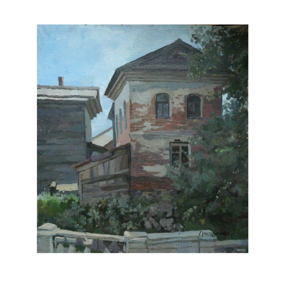 Рисунок - Старый дом