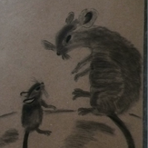 Рисунок "Мама мышка"