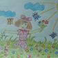 Я навстречу солнышку по траве бегу, София Семёнова, 9 лет