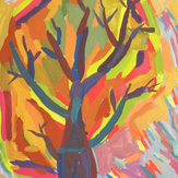 Рисунок "Осеннее дерево" на конкурс "Конкурс творческого рисунка “Свободная тема-2020”"