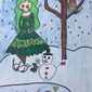 Зима, Дарья Макарова, 8 лет