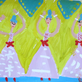 Рисунок "Балерины" на конкурс "Конкурс детского рисунка “Когда я вырасту... 2018”"