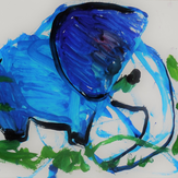 Рисунок "Верный слоник"