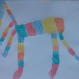 Рисунок "Радужный дракон" на конкурс "Конкурс детского рисунка “Невероятные животные - 2018”"
