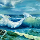 Рисунок "Морской пейзаж" на конкурс "Конкурс творческого рисунка “Свободная тема-2020”"