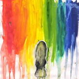 Рисунок "Радужный дождь" на конкурс "Конкурс творческого рисунка “Свободная тема-2019”"