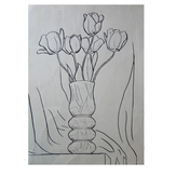 Рисунок "Букет тюльпанов"
