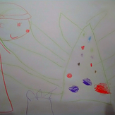 Рисунок "Новый год" на конкурс "Конкурс детского рисунка "Рисовашки и друзья""