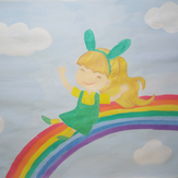 Рисунок "Моё радужное лето" на конкурс "Конкурс детского рисунка “Как я провел лето - 2020”"