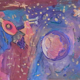 Рисунок "В космосе так здорово" на конкурс "Конкурс детского рисунка “Таинственный космос - 2018”"