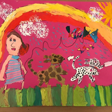 Рисунок "Мои питомцы" на конкурс "Конкурс детского рисунка "Любимое животное - 2018""