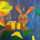 Рисунок "инопланетное существо" на конкурс "Конкурс детского рисунка “Невероятные животные - 2018”"