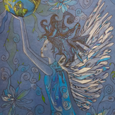 Рисунок "Земля в руках ангела" на конкурс "Конкурс творческого рисунка “Свободная тема-2020”"