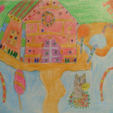Рисунок "Сладкий сон" на конкурс "Конкурс детского рисунка "Рисовашки - серии 1, 2, 3""
