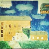 Рисунок "Замок Гоуска" на конкурс "Конкурс детского рисунка “Города - 2018” вместе с Erich Krause"