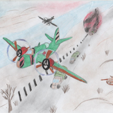 Рисунок "вб1941-1945гг" на конкурс "Конкурс детского рисунка “75 лет Великой Победе!”"