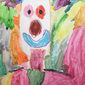 Веселый клоун, Полина Писанец, 5 лет