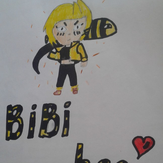 Рисунок "Биби-пчела" на конкурс "Конкурс рисунка по игре Brawl Stars - “Биби и Беа: Герой или злодей?”"