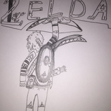 Рисунок "Zelda" на конкурс "Конкурс творческого рисунка “Свободная тема-2019”"