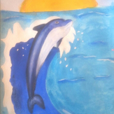 Рисунок "Любимец моря" на конкурс "Конкурс творческого рисунка “Свободная тема-2019”"