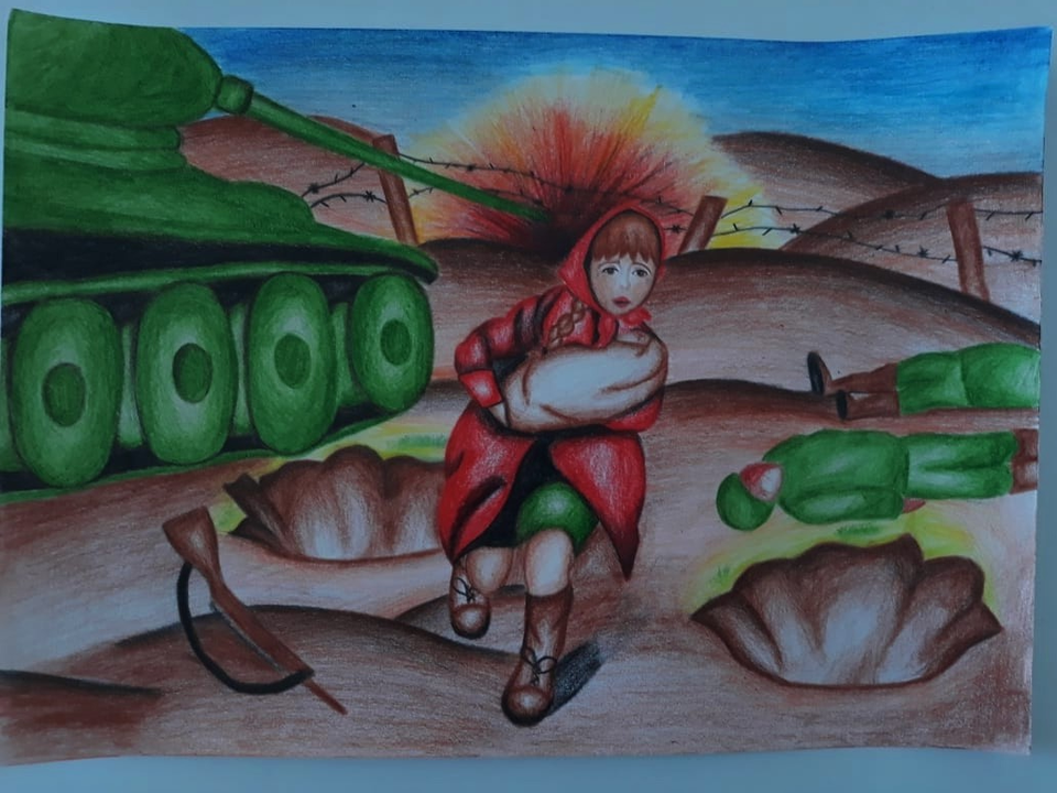 Рисунок Дети войны