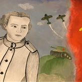 Рисунок "Герои войны" на конкурс "Конкурс детского рисунка “75 лет Великой Победе!”"