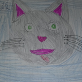 Рисунок "Мой кот" на конкурс "Конкурс детского рисунка "Поздравление мужчинам - 2018""