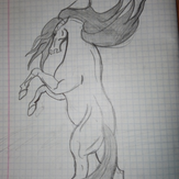 Рисунок "Конь Кордон"