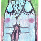 Рисунок "Мама кошка и котенок" на конкурс "Конкурс творческого рисунка “Свободная тема-2021”"