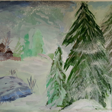 Рисунок "Зима суровая"