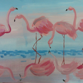Рисунок "Фламинго" на конкурс "Конкурс творческого рисунка “Свободная тема-2019”"