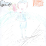 Рисунок "я буду полицейским" на конкурс "Конкурс детского рисунка “Когда я вырасту... 2018”"