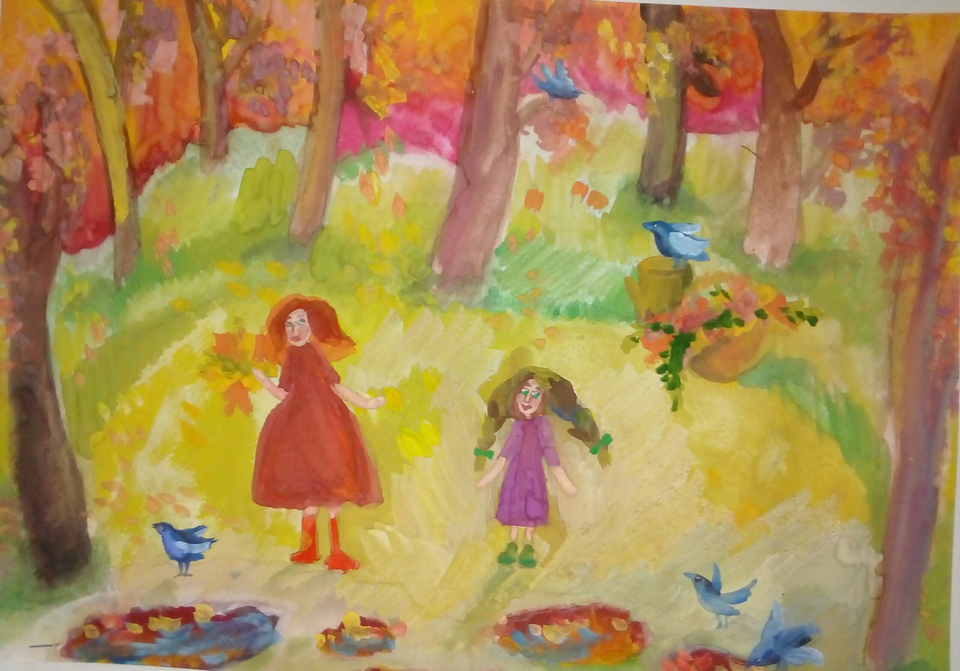 Рисунок - Осенний парк