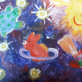 Рисунок "невероятные планеты" на конкурс "Конкурс детского рисунка “Таинственный космос - 2018”"