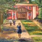 Рисунок "Прогулянка по парку" на конкурс "Конкурс детского рисунка “Как я провел лето - 2020”"