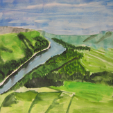 Рисунок "Река"