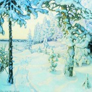 Картина Аполлинария Васнецова «Зимний Сон»