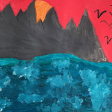 Рисунок "Черное море" на конкурс "Конкурс творческого рисунка “Свободная тема-2020”"