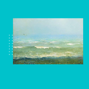 Умиротворяющее Море Левитана. Картина  «Берег Средиземного Моря».