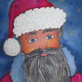 Рисунок "Дед Мороз" на конкурс "Конкурс “Новогодняя Магия - 2020”"