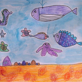 Рисунок "Подводный мир"
