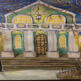 Рисунок "Дом в парке" на конкурс "Конкурс детского рисунка "Рисовашки и друзья""