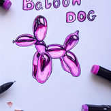 Рисунок "Balloon dog"