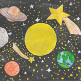 Рисунок "Космос глазами детей" на конкурс "Конкурс детского рисунка “Таинственный космос - 2018”"
