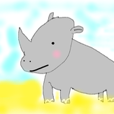 Рисунок "Носорог"