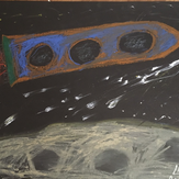 Рисунок "Ракета-Искусство" на конкурс "Конкурс детского рисунка по 6-й серии сериала Рисовашки "На Луну""